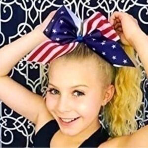 5 for $25! LARGE! Grosgrain Ribbon/Bow with Elastic Tie Band!